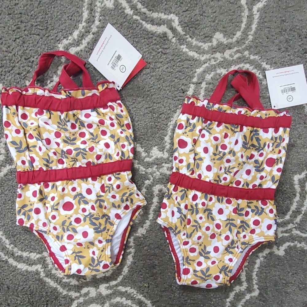 NWT - Twin Swim Suits 💕👭